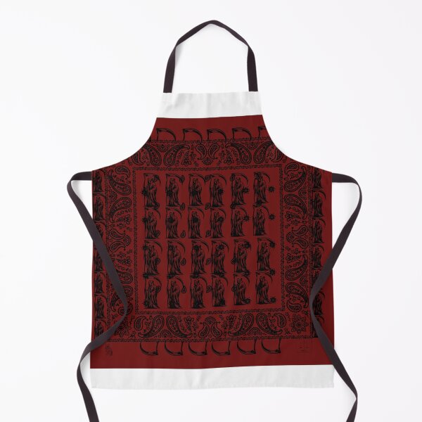 Item preview, La Santa Muerte roja/red bandana designed and sold by Betojimenez13.