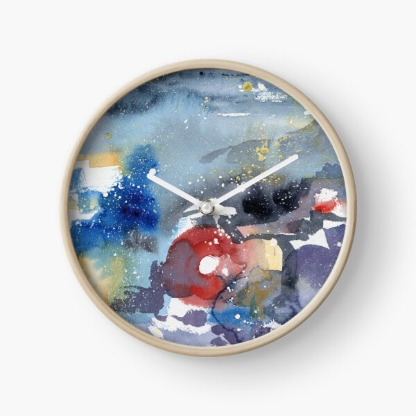 Item preview, Crashing Buoy- Abstract Sea Watercolour designed and sold by hlclarkillo.