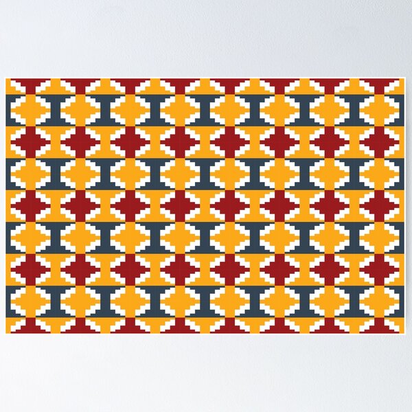 Item preview, Zigzag shape design For fabric patterns designed and sold by CHANCHANAI.