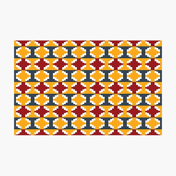 Item preview, Zigzag shape design For fabric patterns designed and sold by CHANCHANAI.