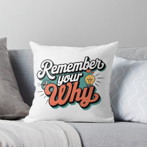 Item preview, Remember Your Why Quote designed and sold by graphic-genie.
