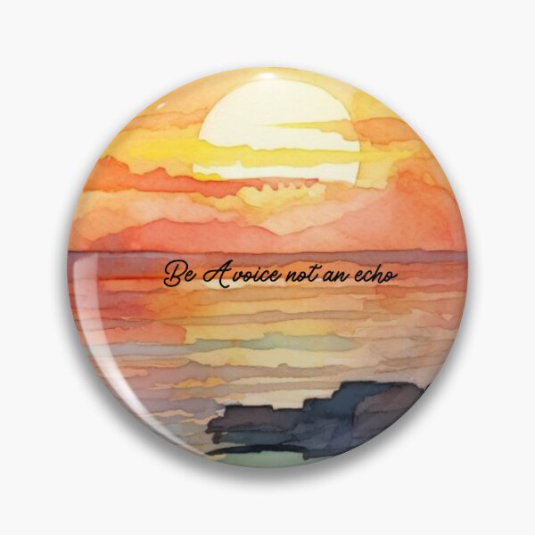 Item preview, be a voice not an echo  designed and sold by Disignspark.