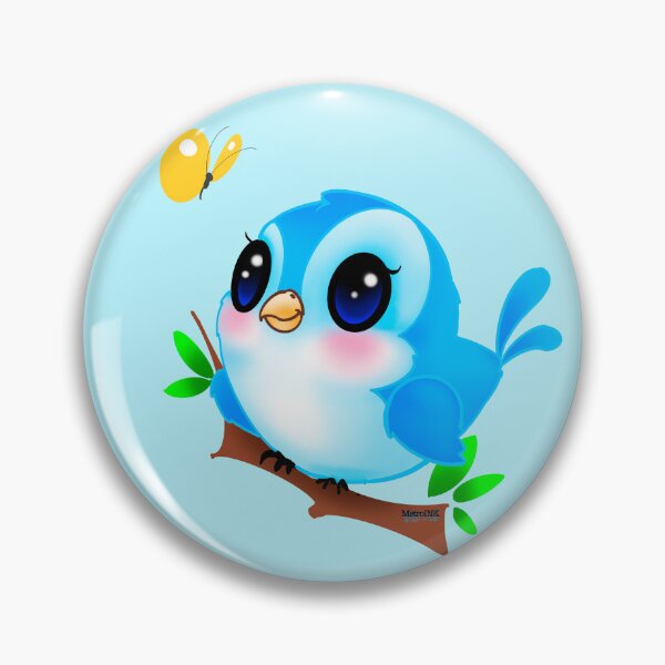 Item preview, Baby Blu Bird designed and sold by MetroInk.