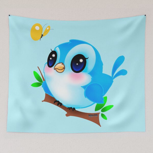 Item preview, Baby Blu Bird designed and sold by MetroInk.