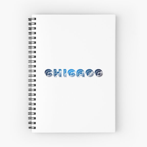 Item preview, Chicago in Blue designed and sold by KMGraphics99.