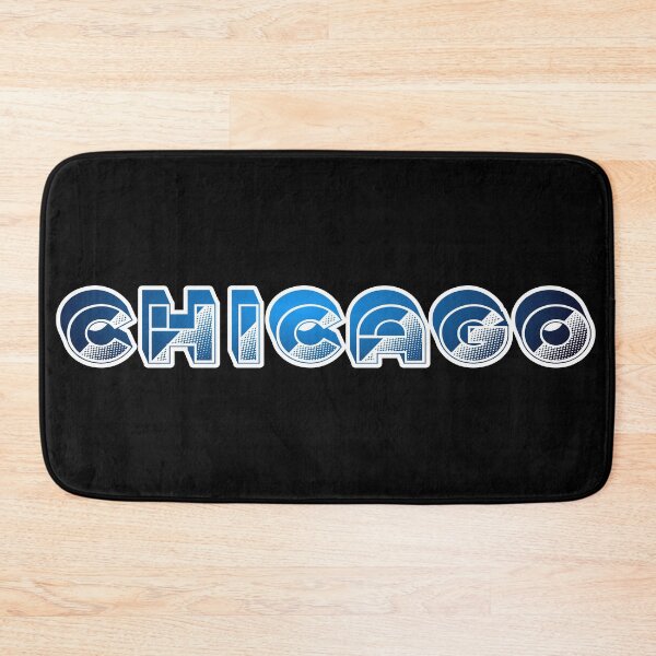 Item preview, Chicago in Blue designed and sold by KMGraphics99.