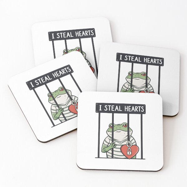 Item preview, I Steal Hearts Frog Valentine Cute Funny Romantic Design designed and sold by Colorful-Garden.