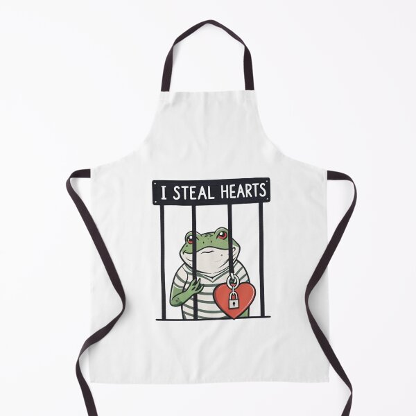 Item preview, I Steal Hearts Frog Valentine Cute Funny Romantic Design designed and sold by Colorful-Garden.