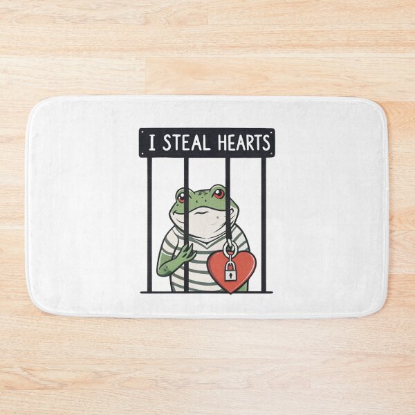 Item preview, I Steal Hearts Frog Valentine Cute Funny Romantic Design designed and sold by Colorful-Garden.