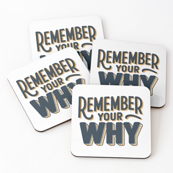 Item preview, Remember Your Why Quote designed and sold by graphic-genie.