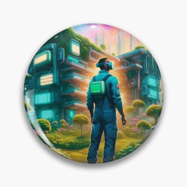 Item preview, SolarPunk Suburb designed and sold by VisionGalaxyDesigns.