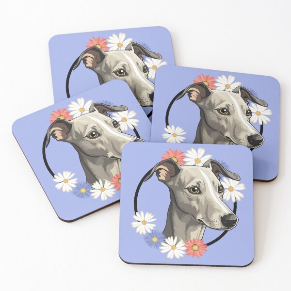 Item preview, Sighthound Flowers designed and sold by TheZoomieZone.