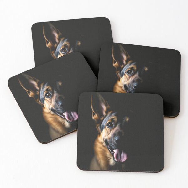 Item preview, German Shepherd in Shadows designed and sold by Intelligenteel.