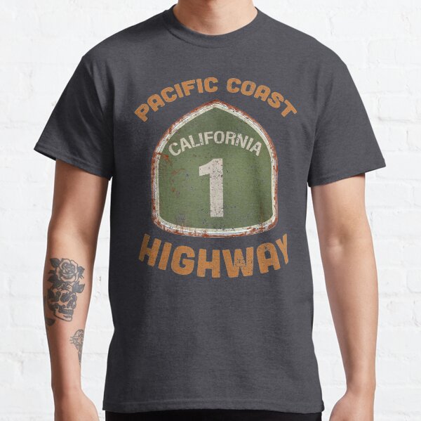 California Pacific Coast highway T-shirts and Souvenirs Classic T-Shirt