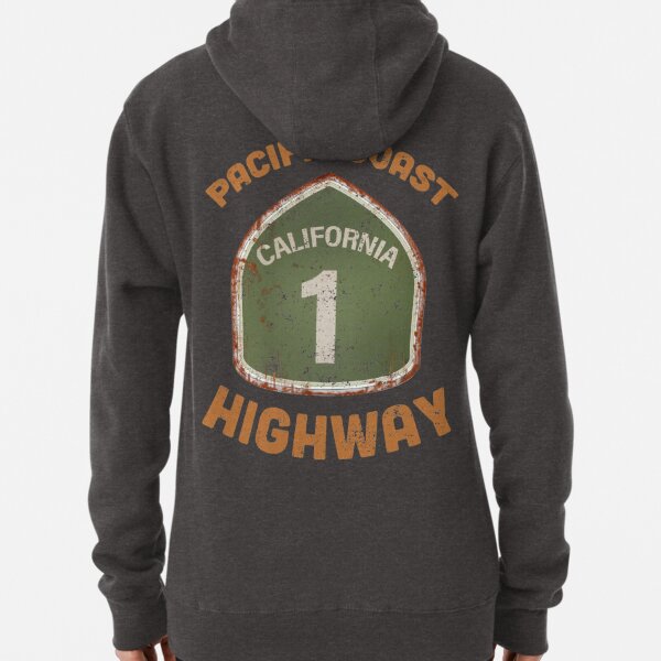 California Pacific Coast highway T-shirts and Souvenirs Pullover Hoodie