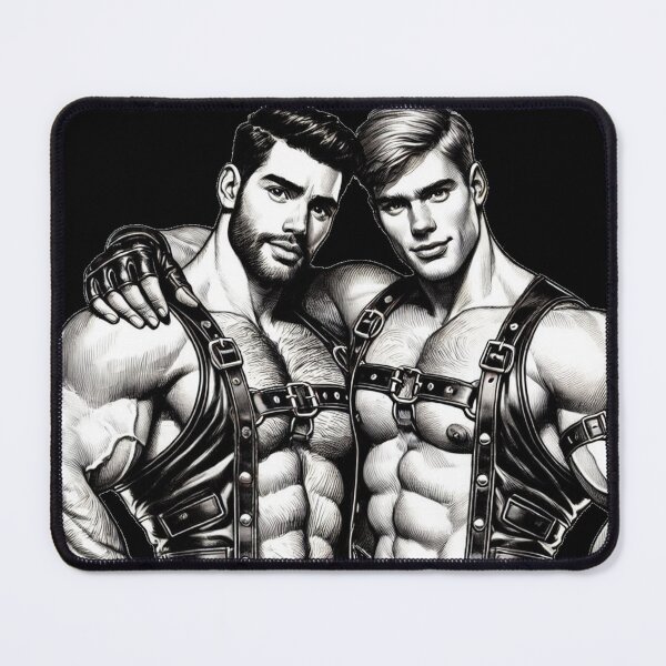 Artikelvorschau, Gay Berlin Leather Daddies Bond Deutsches Leder Pride Grafikdesign entworfen und verkauft von ItsAKinkThing.