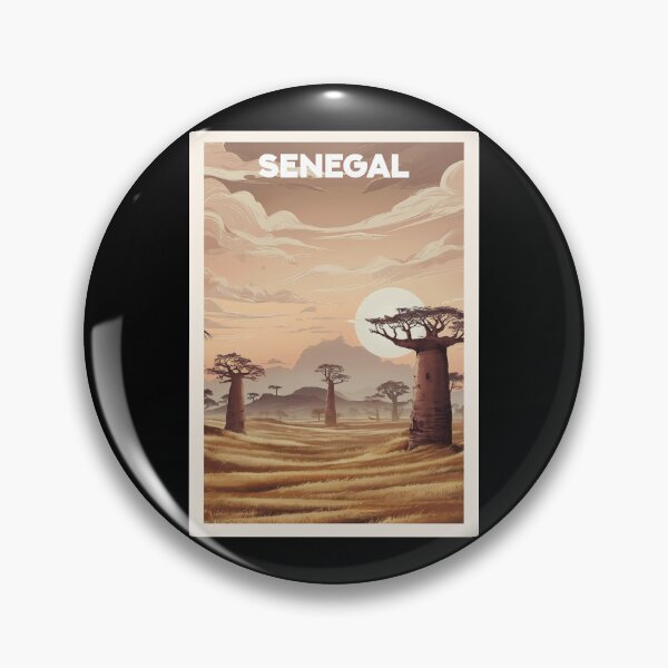 Item preview, Senegal, Travel Art designed and sold by PinkandP.