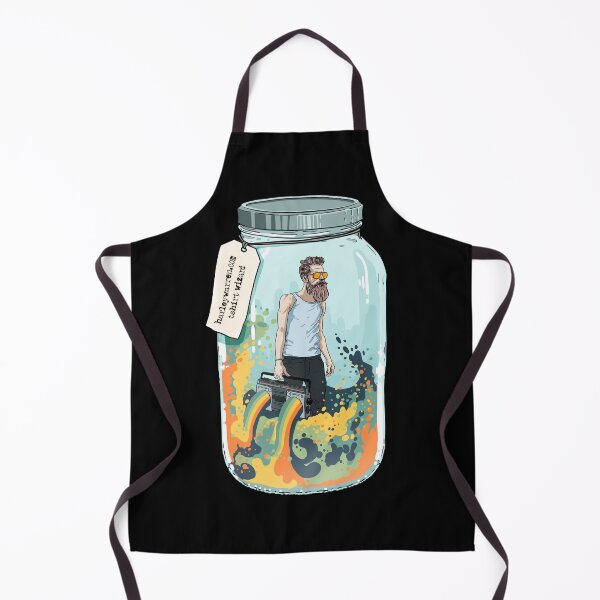 Item preview, Music Loving Guy in a Jar of Sound designed and sold by HarleyWarren.