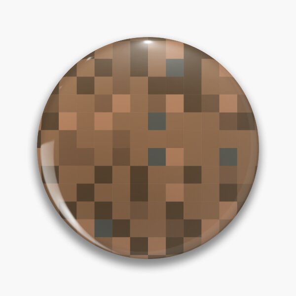 Item preview, Block Builder Pixelated Soil Pattern designed and sold by heyitsmeraya.