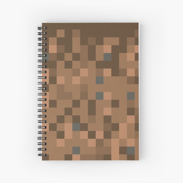 Item preview, Block Builder Pixelated Soil Pattern designed and sold by heyitsmeraya.
