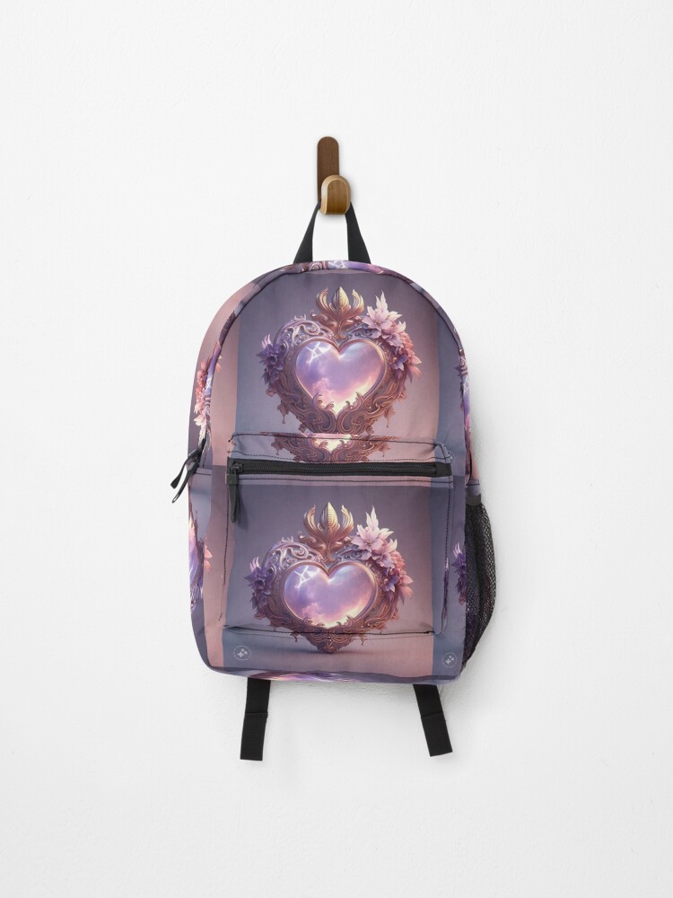 Thumbnail 1 of 3, Backpack, Brave heart  designed and sold by Ricel.
