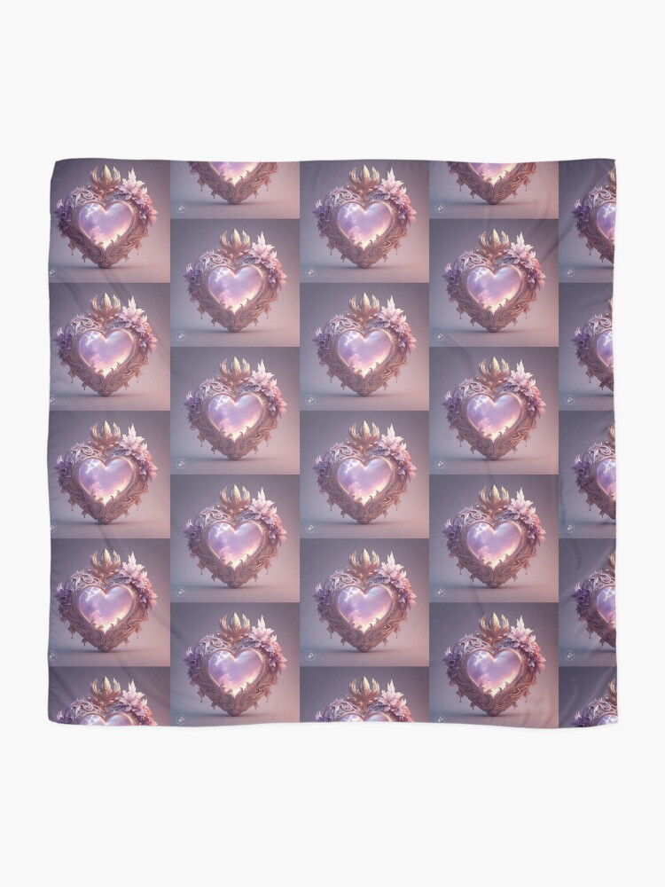 Thumbnail 2 of 3, Scarf, Brave heart designed and sold by Ricel.