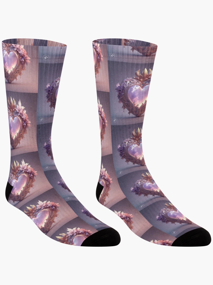 Thumbnail 3 of 5, Socks, Brave heart designed and sold by Ricel.