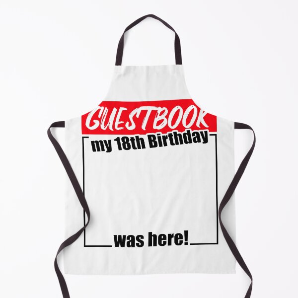 Item preview, 18th Birthday Party Guestbook 18 Years Man Woman designed and sold by shurikaner.