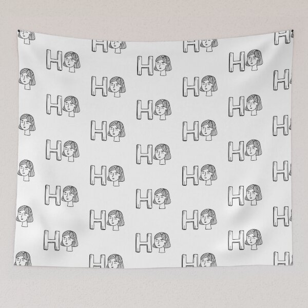Item preview, Letter H beside Head designed and sold by rasagamastore.