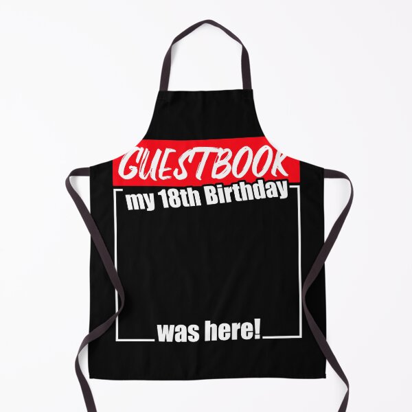 Item preview, 18th Birthday Party Guestbook 18 Years Man Woman designed and sold by shurikaner.