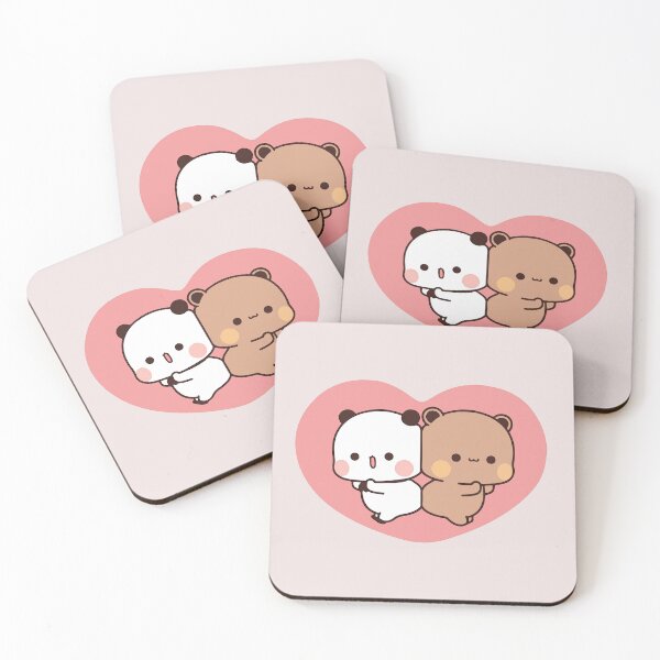 Item preview, Bubu and Dudu Celebrating Valentine's Day designed and sold by PandaBearShop.