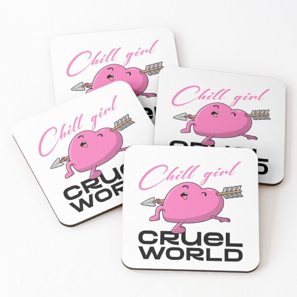 Item preview, Chill girl, cruel world designed and sold by Tracetees.