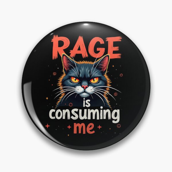 Item preview, Rage is Consuming Me - Rage Cat  designed and sold by kjp-design.