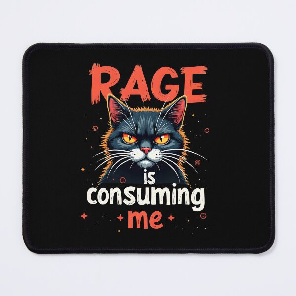 Item preview, Rage is Consuming Me - Rage Cat  designed and sold by kjp-design.