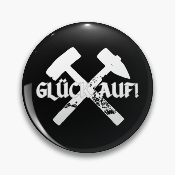 Item preview, Glück Auf! – Ruhrpott design with mallet and iron designed and sold by Jawoahl.