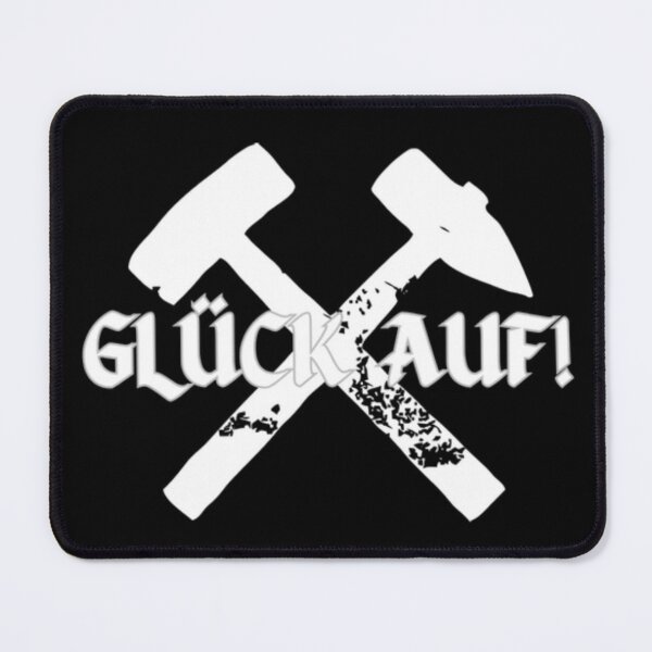 Item preview, Glück Auf! – Ruhrpott design with mallet and iron designed and sold by Jawoahl.