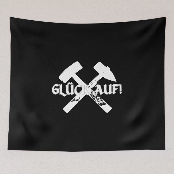 Item preview, Glück Auf! – Ruhrpott design with mallet and iron designed and sold by Jawoahl.