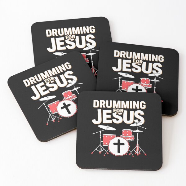 Item preview, Drumming for Jesus - Christian Musician Design designed and sold by Karsten Stier.