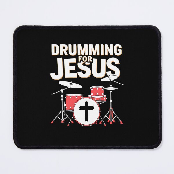 Item preview, Drumming for Jesus - Christian Musician Design designed and sold by Karsten Stier.