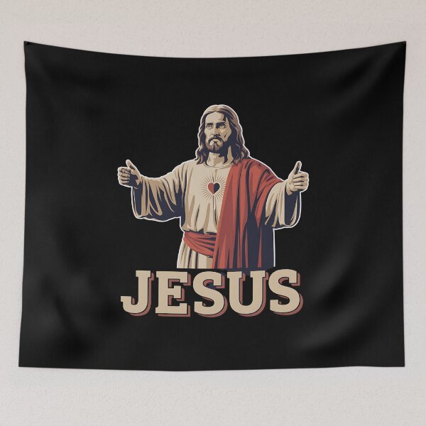 Item preview, Sacred Heart Jesus Inspirational Religious Design designed and sold by Karsten Stier.