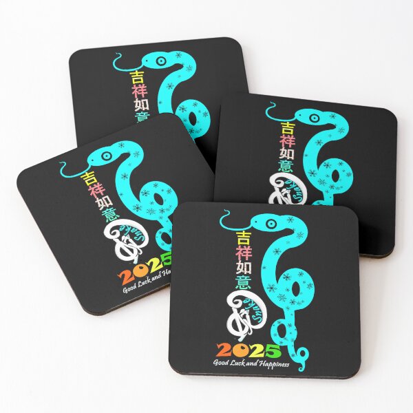 Item preview, The year of the snake - Good luck and happiness  designed and sold by Shirley cute art .