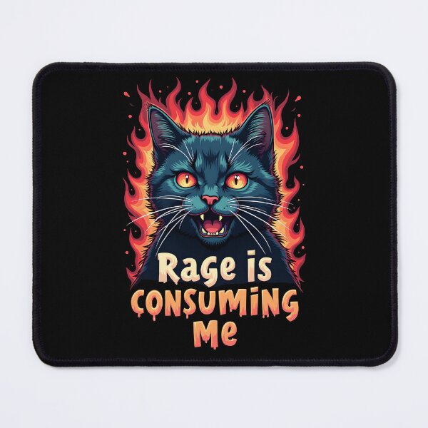Item preview, Rage is Consuming Me - Rage Cat designed and sold by kjp-design.