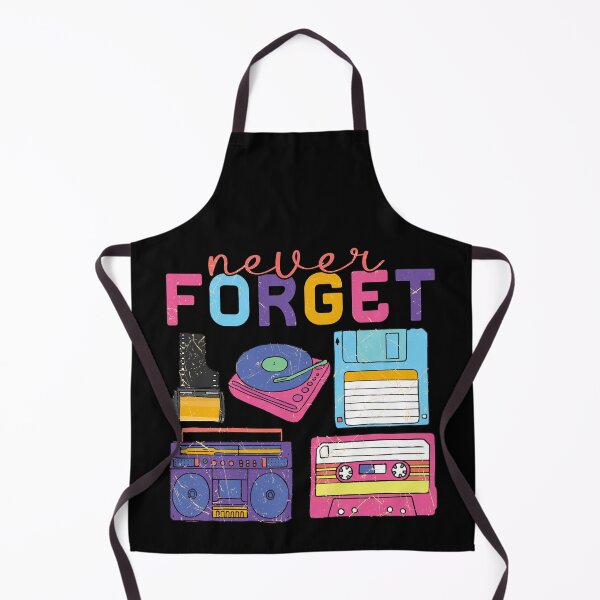 Item preview, Never Forget Mens Cassette Tape Gamer Old School, funny retro old school gifts designed and sold by FelkMariShop.