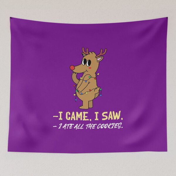Item preview, I Came I Saw And Ate All The Cookies Funny Christmas T Shirt designed and sold by ngedupdorjee.