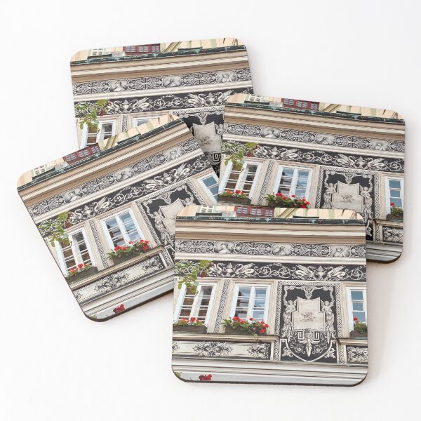 Item preview,  Artistic Ornamental Motifs on House Front in Prague designed and sold by Quoppidou.