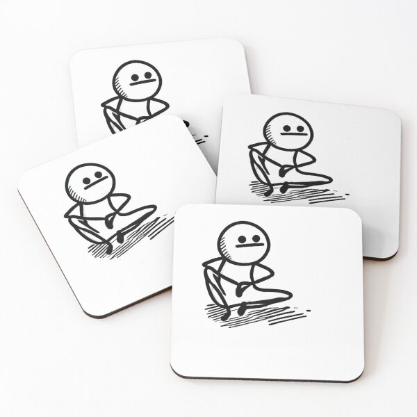 Item preview, Sitting stick figure designed and sold by ChronoQuirk.