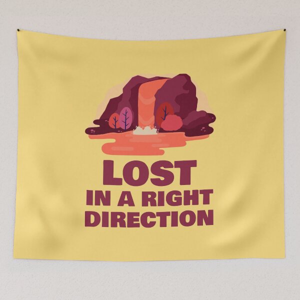 Item preview, Lost in a right direction designed and sold by 87-Aesthetics.