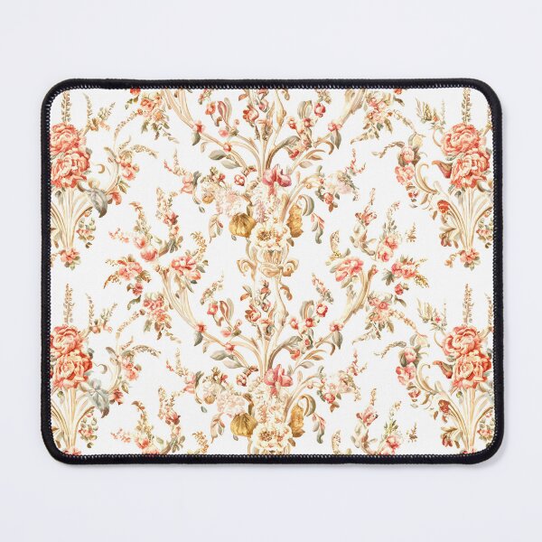 Item preview, Retro Cottagecore Floral Damask Pattern designed and sold by SamJanner.