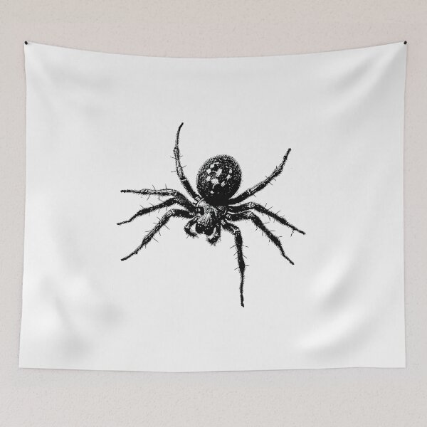 Item preview, The spider, black spider, a spider on your clothes designed and sold by silent-violin.