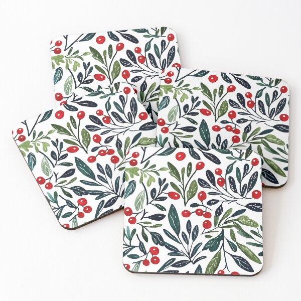 Item preview, Winter-inspired branches with delicate accents designed and sold by Piotrek0001.